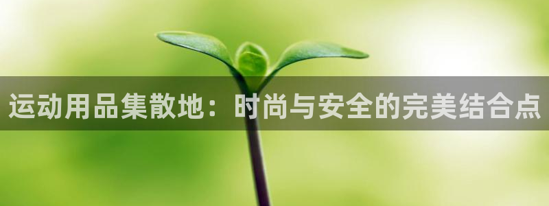 意昂体育4平台注册流程图：运动用品集散地：时尚与安全